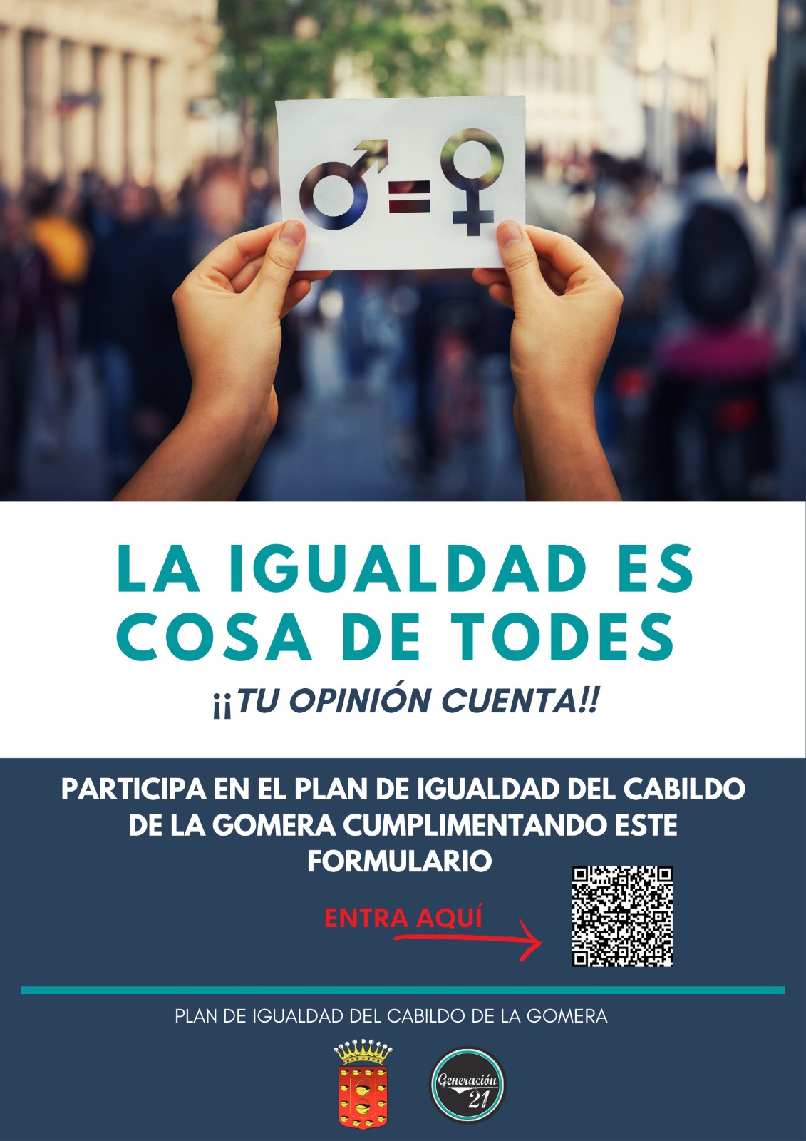 Imagen de La Gomera abre un proceso de participación ciudadana para culminar el Plan Insular de Igualdad